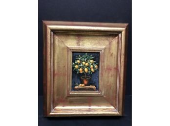 Original Oil Painting Lemon Tree