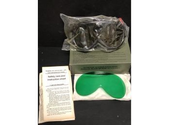 1974 Military Goggles With Ballistic/laser Lenses