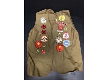 1960's Boy Scout Vest & Patches