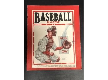 Baseball Magazine August 1932