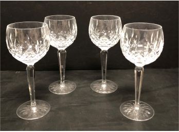 Waterford 'lismore' Wine Glasses