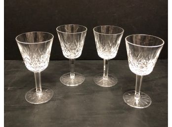 Waterford Lismore Claret Wine Glasses