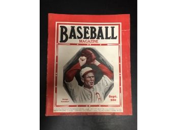Baseball Magazine September 1932