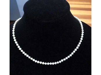 Pearl Necklace 14k