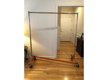 Industrial Rolling Clothes Rack