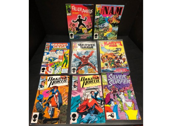 8 Mixed Marvel Comics Lot