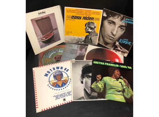 Lot Of 9 LP's - Grateful Dead, Bruce Springsteen