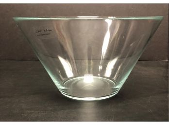 K. Hagberg Large Glass Bowl