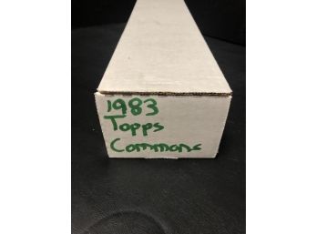 1983 Topps Baseball Commons