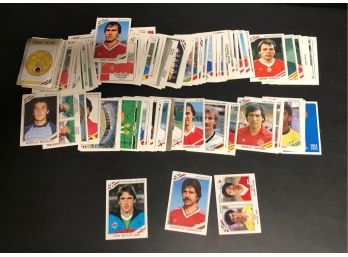 Rare Panini Mexico86 Soccer Cards