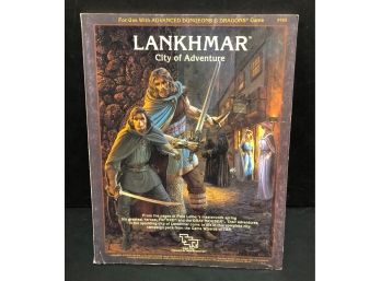 Rare 1985 Lankhmar City Of Adventure Guide Book