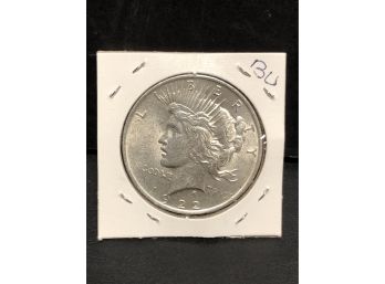 1922 BU Peace Dollar