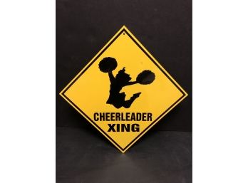 Cheerleader Xing Sign