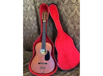 Acoustic Guitar With Case