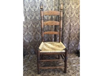 Antique Ladder-Back Chair