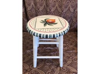 Hand Painted Stool