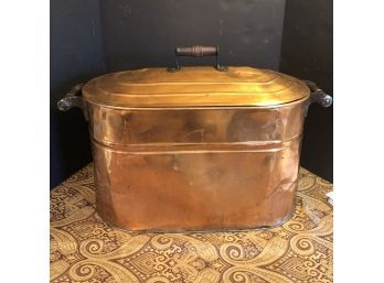 Revere Copper Wash Bucket & Lid