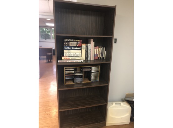 Bookshelf With Contents