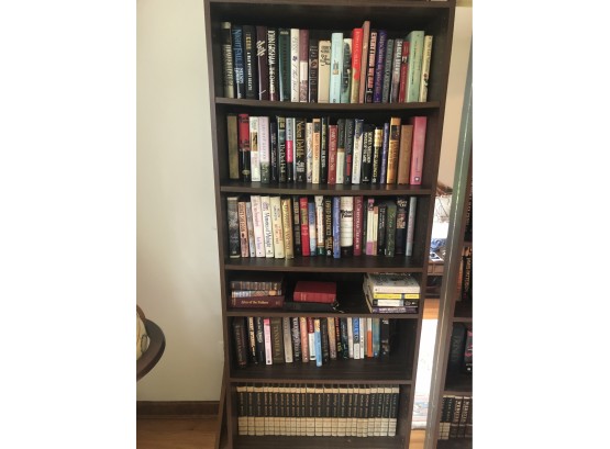 Bookcase And Books