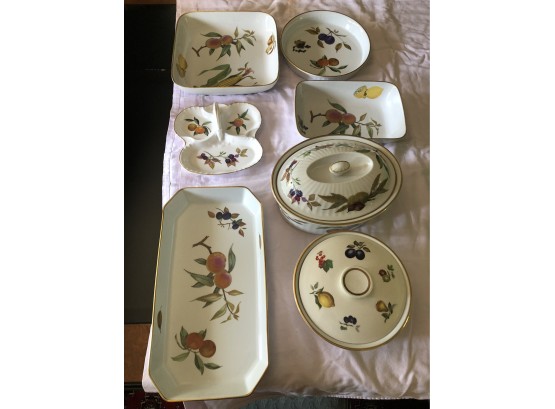 7pc Lot Royal Worcester Dishes