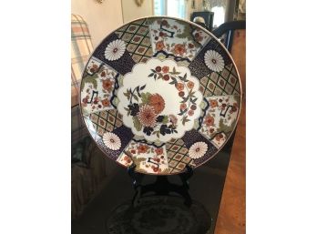 Decorative Imari Porcelain Plate