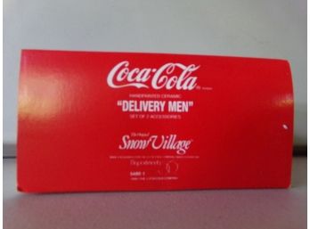 Dept 56 Coca Cola Delivery Men