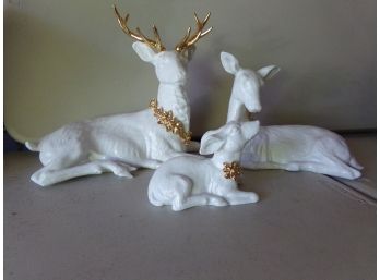 White Porcelain Deer