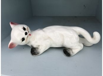 Porcelain Siamese Cat