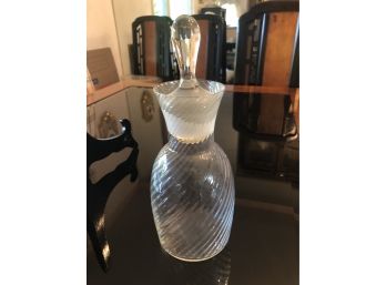 Swirl Glass Juice Carafe