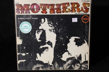 Vinyl Record-Frank Zappa/The Mothers Of Invention- 'Absolutely Free' ***Mono V/V6-5013***