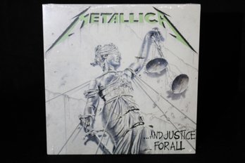 Vinyl Record-Metallica- 'And Justice For All' STILL SEALED, Limited Edition Dyers Green Vinyl