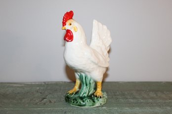 Vintage 1950s Hand Painted Rooster