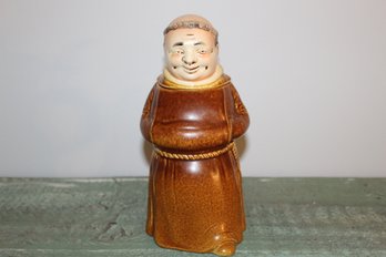 Vintage Stein, Made In Germany-lidded Monk, 1960's,