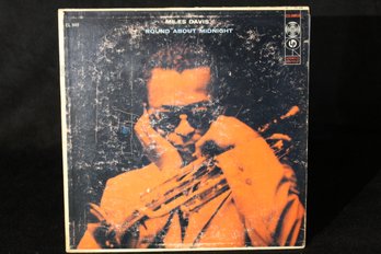 Vinyl Record-Miles Davis-'Round About Midnight' Mono/6 Eye/CL949