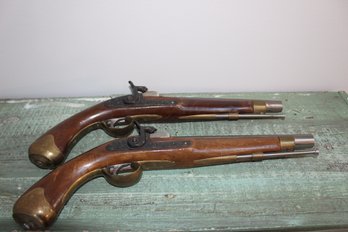 Vintage Reproduction Flintlock Pistols
