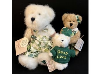 3 'lucky' Boyd Longaberger Bears NWT Inc. Lucky O'beary,  Chloe Lotsaluck And More