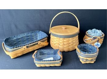 Longaberger Collection Club Edition Inc. 2000 'unbeelievable', Sewing Circle Basket Set And More