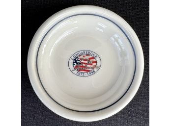 Two Longaberger 25th Anniversary Collectors Club Mini Pie Plate