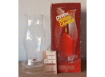 Vintage Pyrex Hurri-candle By Corning Ware In Original Box
