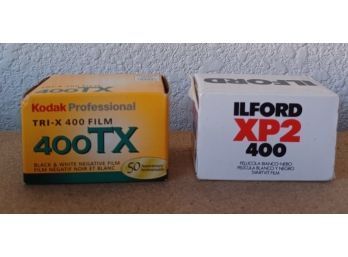 Kodak Professional 4oo Film, ILford XP2 400