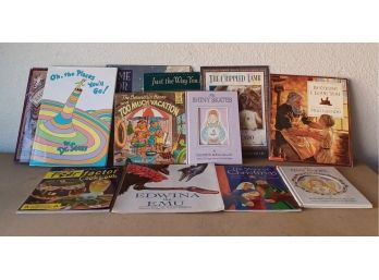 A Great Assortment Of Childrens Books Inc. Max Lucado And Dr. Seuss