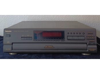 Technics Compact Disc Changer Sl-pD688 Tested