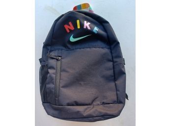 Cute Black Nike Backpack With Multicolored Straps