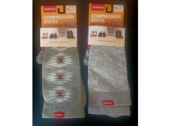 NWT Vim&VIGR Compression Socks  (2 Pairs)
