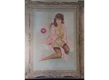 1970's Harolds Club Advertisement Risque Pin-up