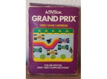 Activision Grand Prix Atari Video Game Cartridge