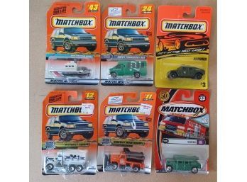 New In Package Matchbox Cars