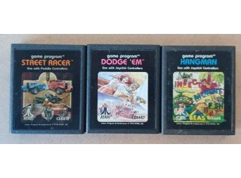 Lot Of 3 Atari Games