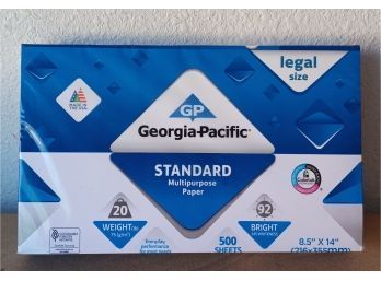 New Georgia Pacific Legal Size Multipurpose Paper