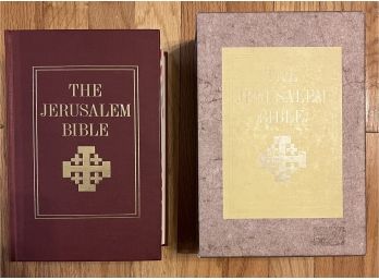 Like New  The Jerusalem Bible In Box